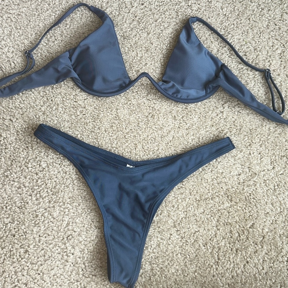 Teal Bikini Set